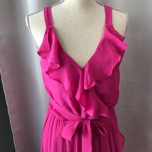 Cute hot pink dress!
